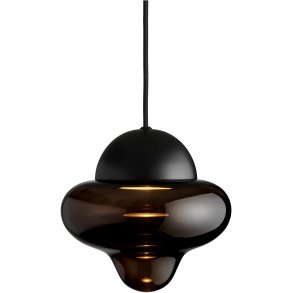 Design By Us Nutty Pendelleuchte LED 18,5 cm, Braun/Schwarz